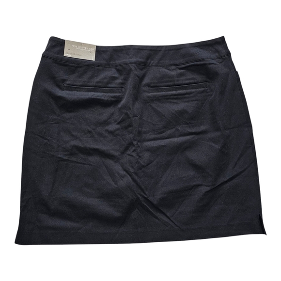Soft Surroundings Pull On Black Skort Size Large - Picture 3 of 8